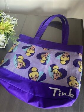 Disney Tinker Bell Tote Bag travel storage